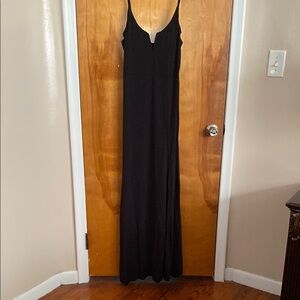 Elegant Black Maxi Dress